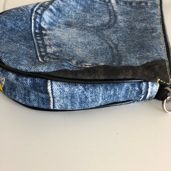 $675 Christian Dior Denim Trompe L’oeil Saddle Bag - Picture 4 of 5